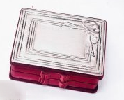 Schmuckkästchen PG Argenteria Scatole Portagioie in Silber SC543 - SC543